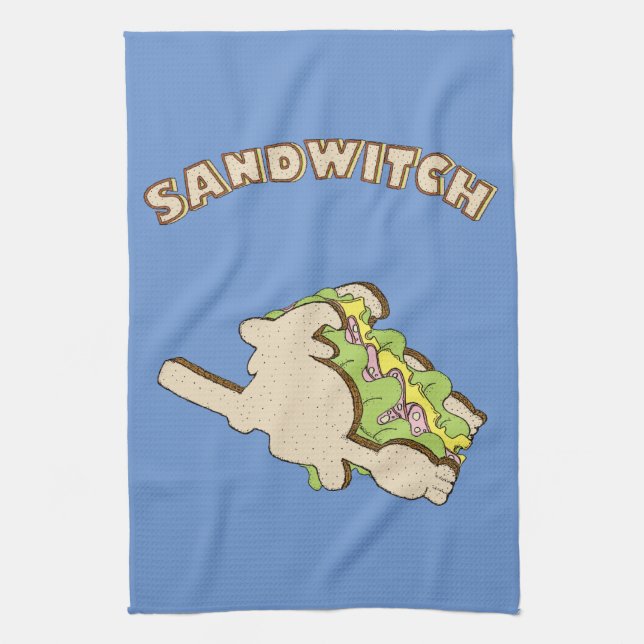 Sandwitch Kitchen Towel (Vertical)