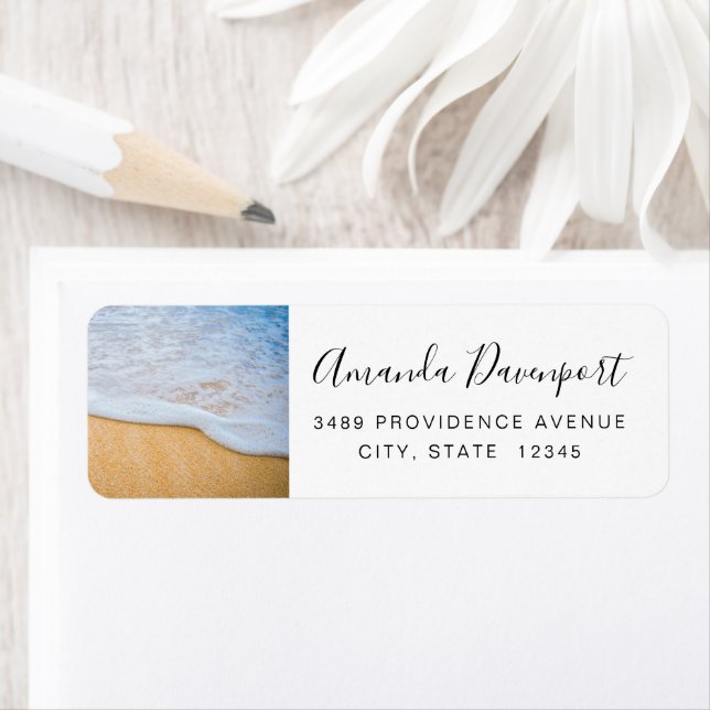 Sandy Beach avec Surf en mousse Adresse (En situation)