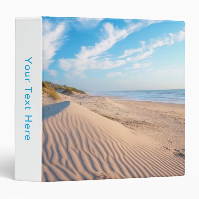 Sandy Beach Binder (Front/Spine)