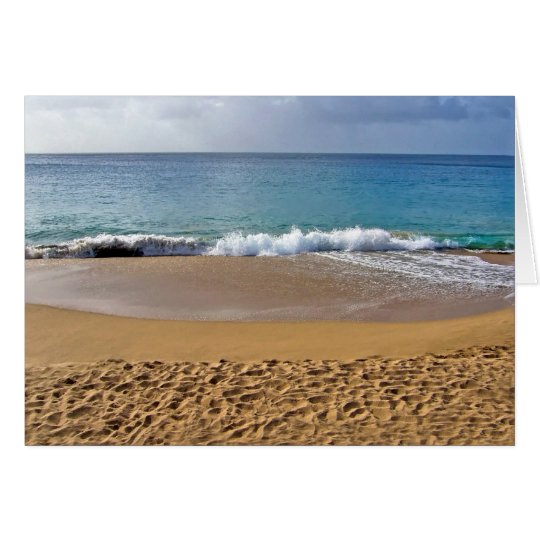 Sandy Beach Card