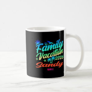 Sandy Beach Hawaii Family Vacation Summer 2026 Coffee Mug