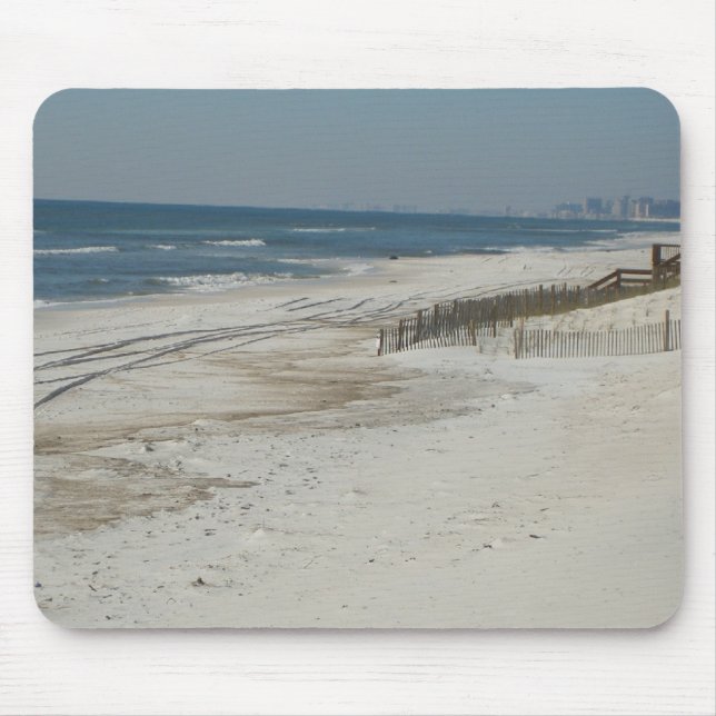 Sandy Beach Mouse Pad (Front)