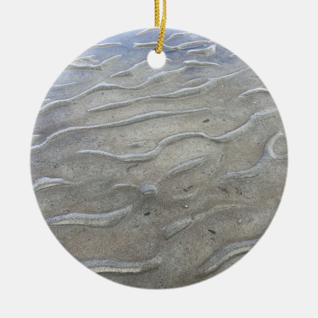 Sandy Beach Ornament (Front)