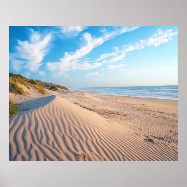 Sandy Beach Poster (Front)