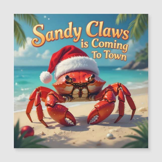 Sandy claws came to town (Front)