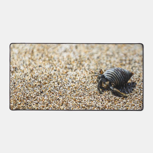 Sandy Desk Crab Desk Mat (Recto)
