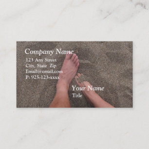 Sandy Feet Business Card