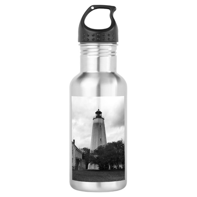 Sandy Hook Lighthouse 532 Ml Water Bottle (Front)