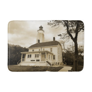 Sandy Hook Lighthouse Bath Mat