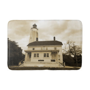 Sandy Hook Lighthouse Bath Mat