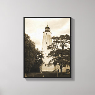 Sandy Hook Lighthouse Canvas Print