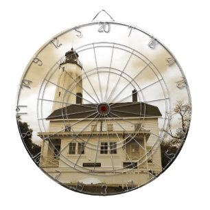 Sandy Hook Lighthouse Dartboard