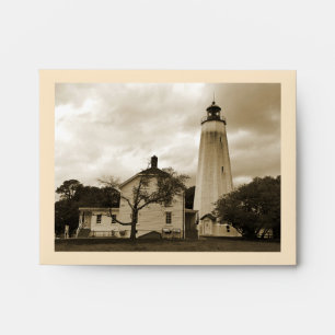 Sandy Hook Lighthouse Envelope