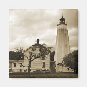 Sandy Hook Lighthouse Magnet