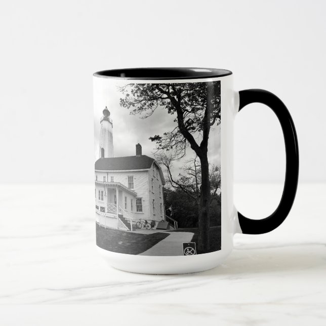 Sandy Hook Lighthouse Mug (Right)