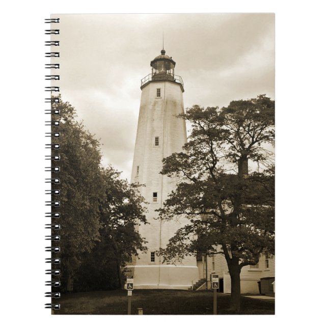 Sandy Hook Lighthouse Notebook (Front)
