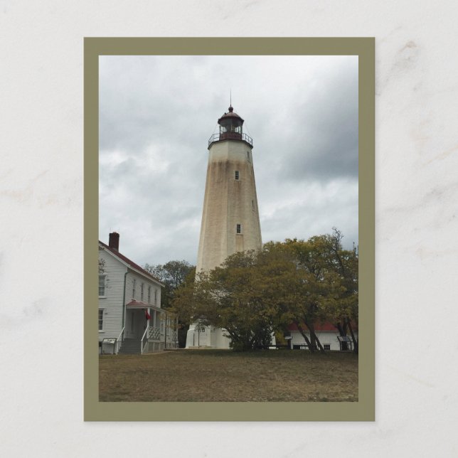 Sandy Hook Lighthouse Postcard (Front)