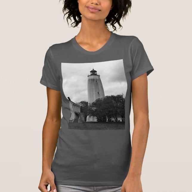 Sandy Hook Lighthouse  T-Shirt (Front)
