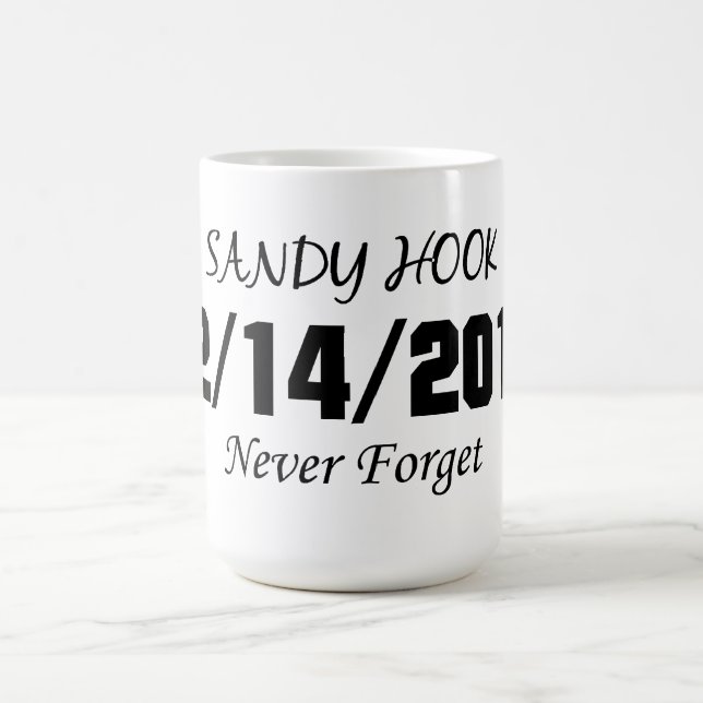 Sandy Hook Never Forget Coffee Mug (Center)