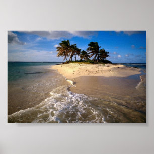 Sandy Island, Anguilla, Caribbean Poster