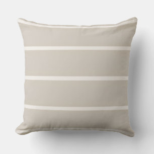 Sandy Neutrals Striped Pillow