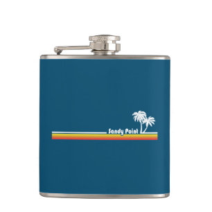Sandy Point State Park Maryland Hip Flask