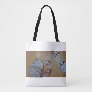 Sandy Seashells  Tote Bag