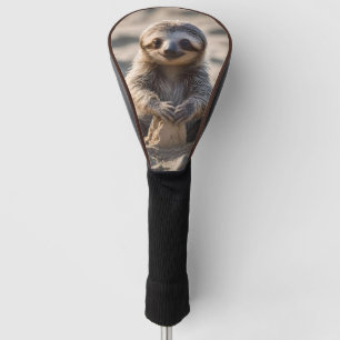 Sandy Shores : Baby Sloth Building Sand Castles, Golf Head Cover