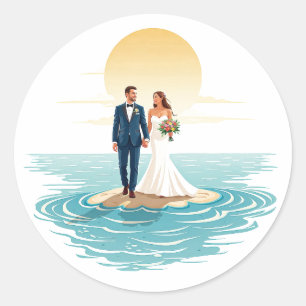 Sandy Shores Romance Sticker