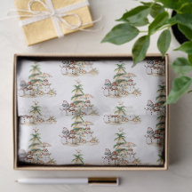Sandy Snowmen Christmas Festive Pattern
