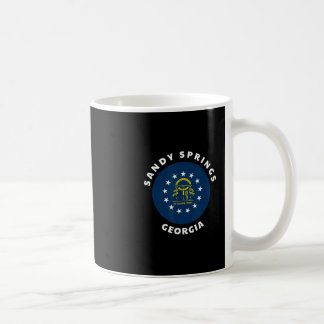 Sandy Springs Georgia Flag Ga Vacation Souvenir Coffee Mug