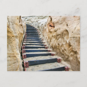 Sandy Stairway Postcard