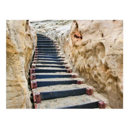 Sandy Stairway Postcard