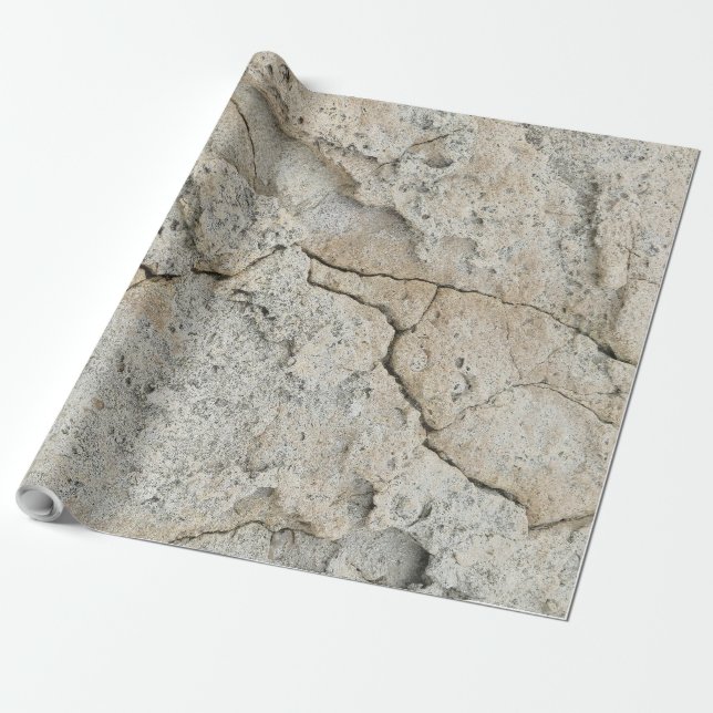 Sandy stone pattern wrapping paper (Unrolled)