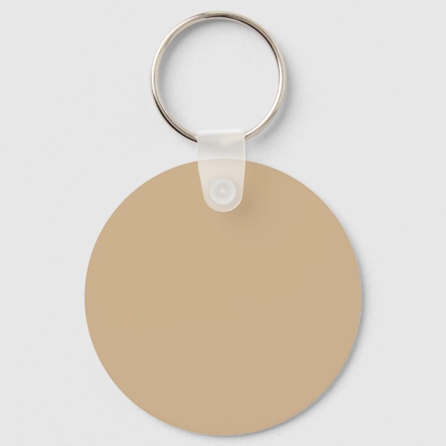 Sandy Tan D2B48C - Option to Add Name Keychain (Front)