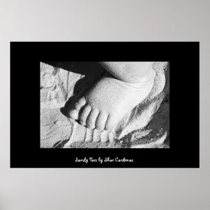 Sandy Toes Poster