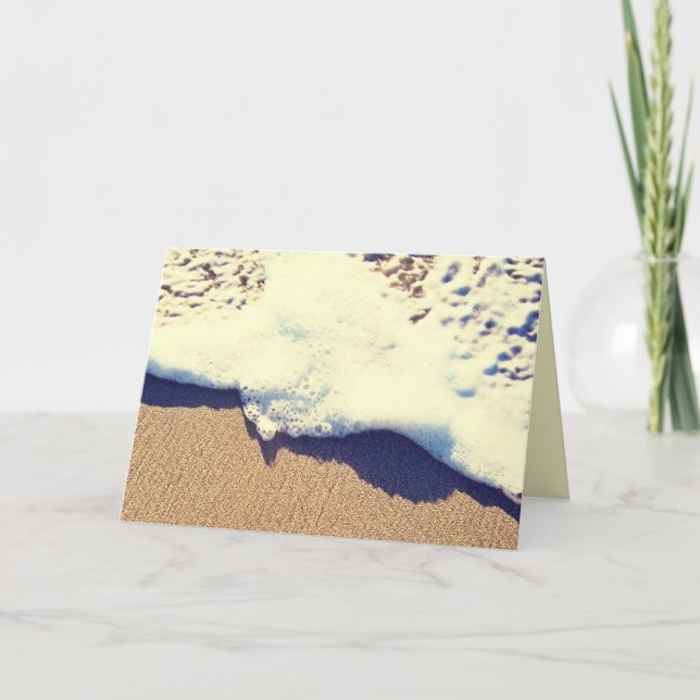 sandy wave card (Front)