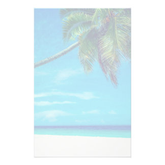 Beach Stationery Templates, Beach Custom Stationery Templates
