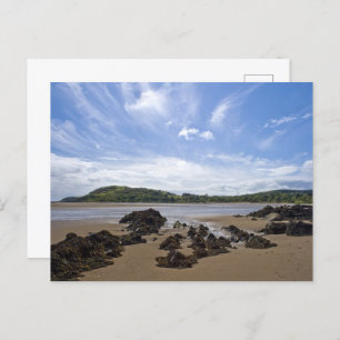 Sandyhills beach, Scotland Postcard