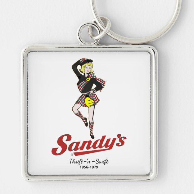 Sandy's Drive-In Keychain (Front)