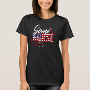 Sane Nurse Tee Registered Nurse Forensic Nurse Id