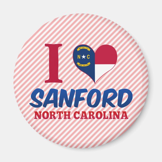 Sanford, North Carolina Magnet (Front)