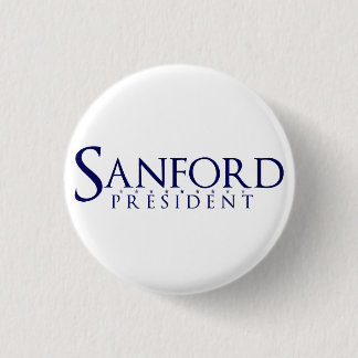 Sanford President 2012 1 Inch Round Button