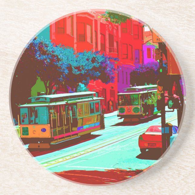 SanFrancisco 001 Coaster (Front)