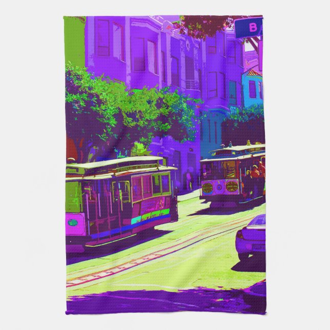 SanFrancisco 003 Kitchen Towel (Vertical)