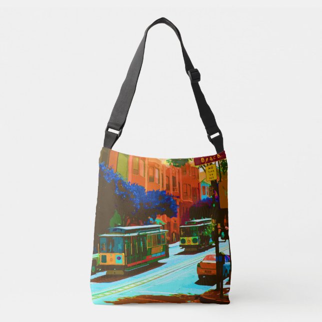 SanFrancisco 004 Crossbody Bag (Front)