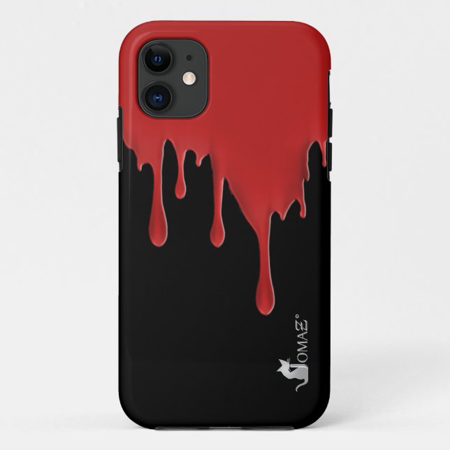 sang rouge iPhone 5 Coques (Dos)