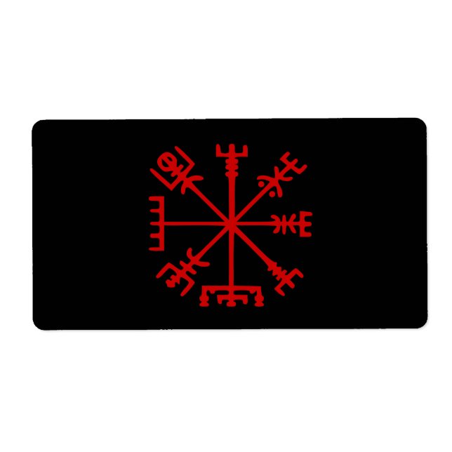 Sang Rouge Vegvísir (Viking Compass) (Devant)