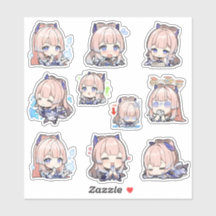 Sangonomiya Kokomi Stickers