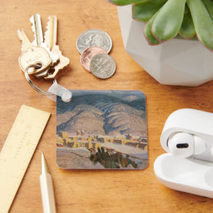 Sangre de Cristo Mountains by Blumenschein Keychain
